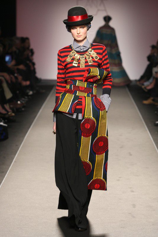 Mix of Textures & Prints: Stella Jean FW 13/14 - African Prints in Fashion