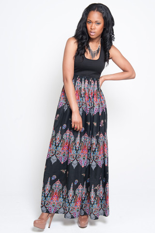 You asked for it: Long Dresses & Skirts - African Prints in Fashion