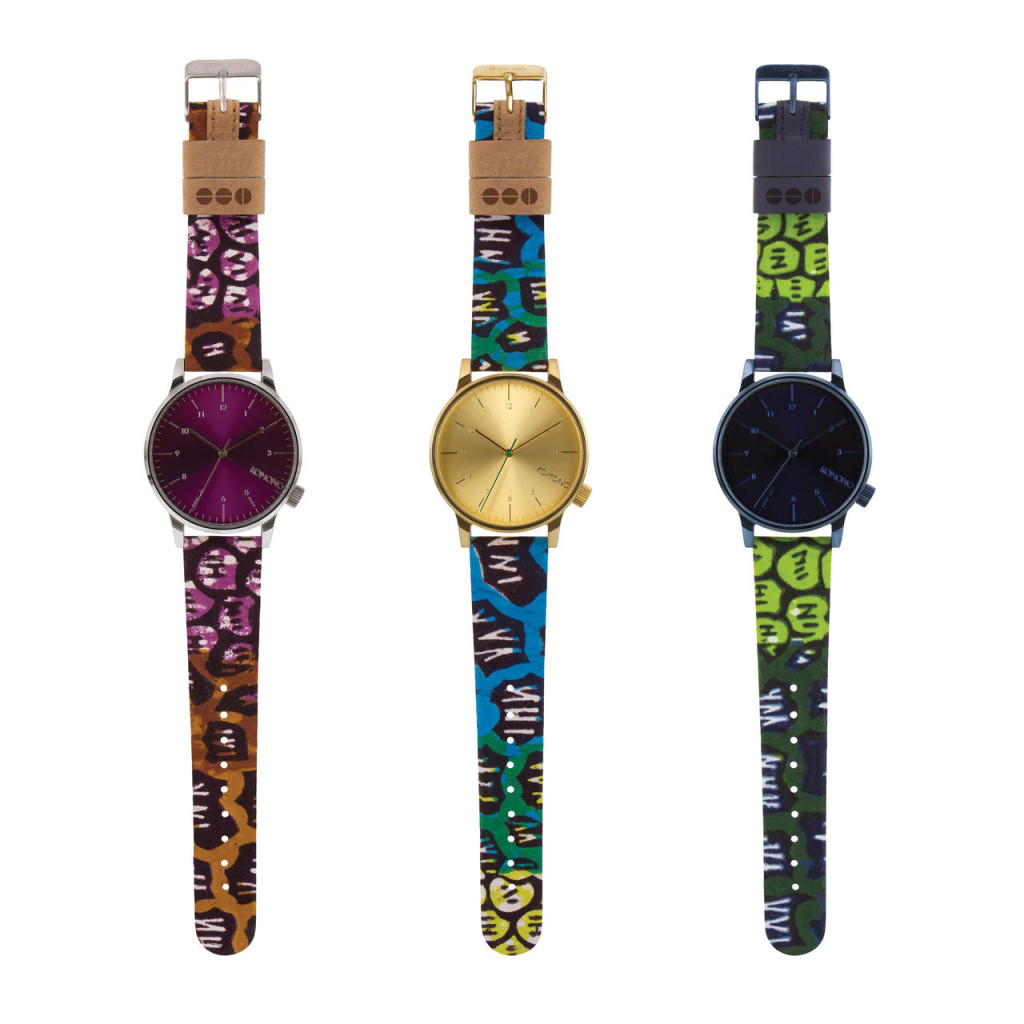 Tik-Tak: Vlisco and Komono present the African Print watch - African