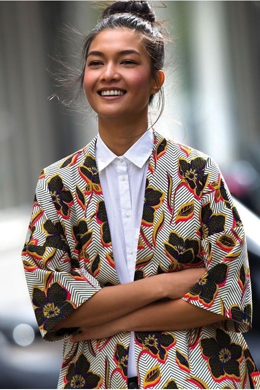 It's a Thing: The Kimono Jacket - African Prints in Fashion