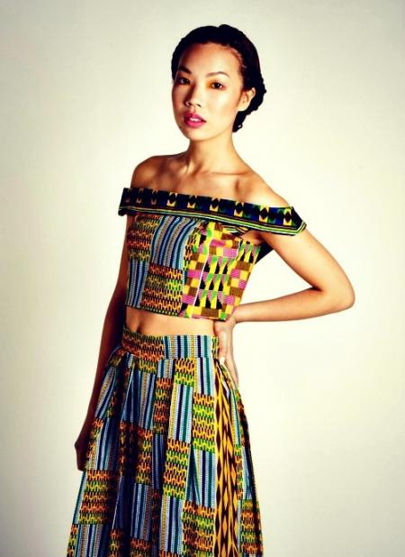 My Fave: The Off-Shoulder Look - African Prints in Fashion